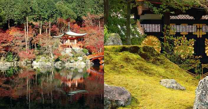 Đền Daigoji được mệnh danh là ngôi đền hoa tuyệt đẹp