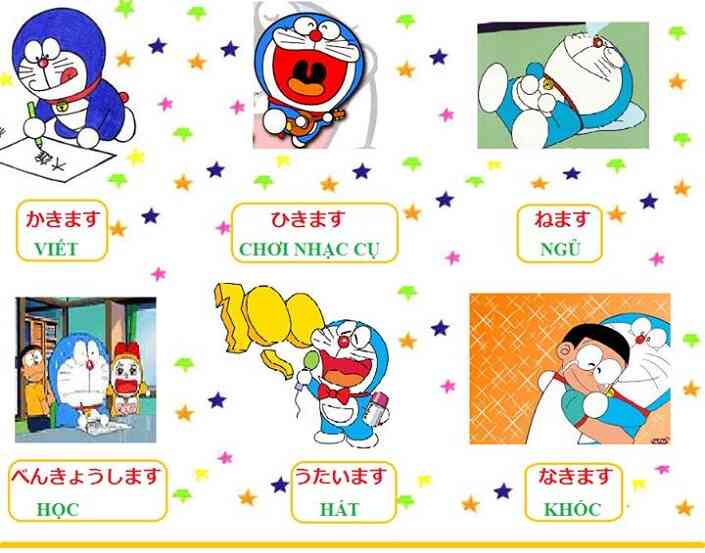 Học tiếng Nhật giao tiếp thông qua hình ảnh minh họa